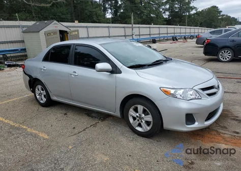 2011 Toyota Corolla Base z USA, uszkodzony, nr VIN JTDBU4EE5B9124465